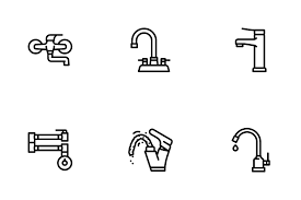 23 756 Water Faucet Icon Packs Logos