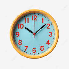 Isolated Wall Clock School Png Clock