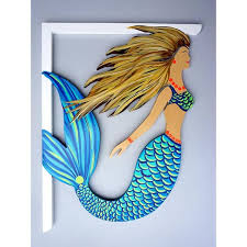 Paintable Pvc Mermaid Mailbox