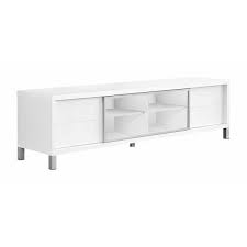 71 In White Composite Tv Stand With 4