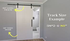 How Long Should Barn Door Track Be Tengyu