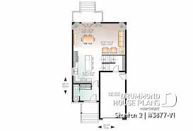 House Plans With Garage For Narrow Lots