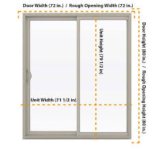 Full Lite Sliding Patio Door