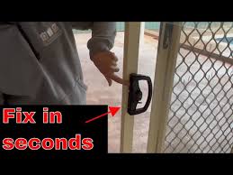 Fix Loose Sliding Patio Door Handle
