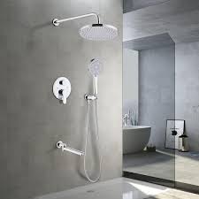 Shower Faucet With 8 In Shower Head