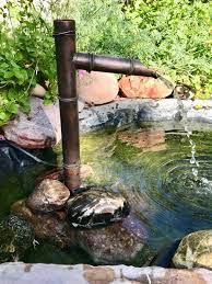 Garden Fountain Copper Water Spout