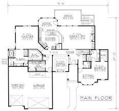 Contemporary Floor Plan 1 Bedrms 3 5