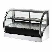 Grey Glass Refrigerated Display Counter