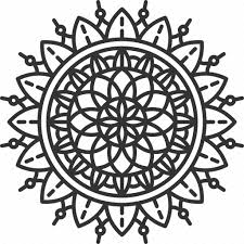 Mandala Design Spiritual Traditional