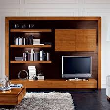 Wall Mounted Plywood Wooden Tv Units