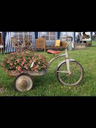 Rusty Garden Decor Vintage Tricycle