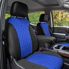Fh Group Neoprene Custom Fit Seat Covers For 2019 2022 Gmc Sierra 1500 2500hd 3500hd Base To Sle