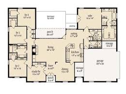 House Plan 56254 One Story Style With