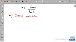 Following Logarithmic Equations Remove