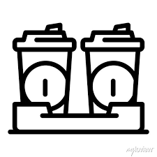 Coffee To Go Cups Icon Outline Coffee