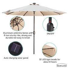 Aluminum Patio Umbrella Outdoor Market