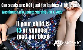 New Washington Car Seat Law Mosaic