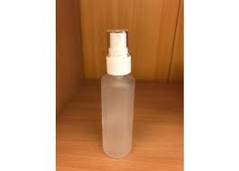 50ml Cylindrical Frosted Glass Bottle