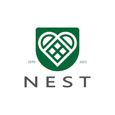Bird Nest Logo Icon Design Template For
