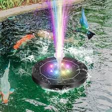 Solar Fountain Pump Bird Bath 2023