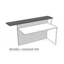 Mies Modular Reception Desk System Q