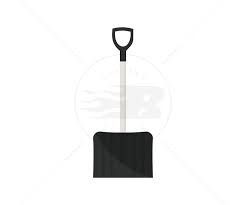 Plastic Snow Shovel Logo Design Winter