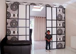 Living Space With Room Dividers