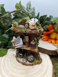 Fairy Bookshelf Fairy Garden