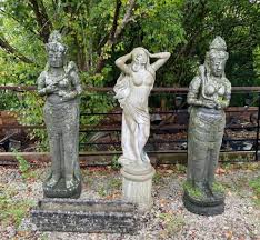 Statues Plinths Garden Figures