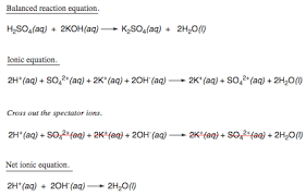 Sulfuric Acid And Potassium Hydroxide