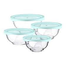 Luvan Glass Mixing Bowls Set 8 Piece