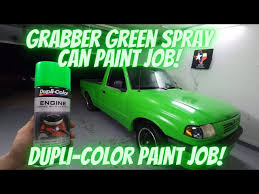 Dupli Color Spray Can Paint Job