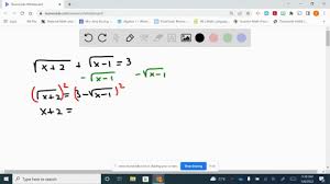 Solved Solve The Radical Equation To