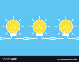 Ideas Icon Link Together Royalty Free