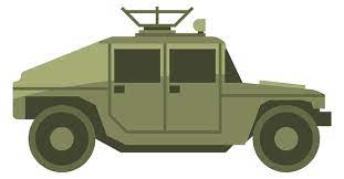 War Machine Military Force Car Color