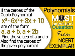 Cubic Polynomial X3 6x2 3x 10