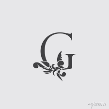 Monogram Letter G Luxury Logo Icon