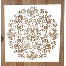 Flower Style Stencils Wall Paint