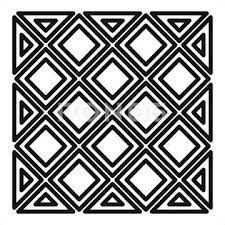 Paving Patio Icon Outline Style
