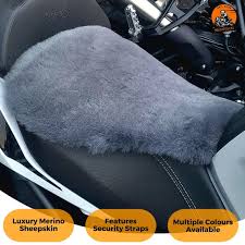Universal Sheepskin Motorcycle Seat