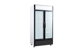 Upright Cooler With Glass Door For Food