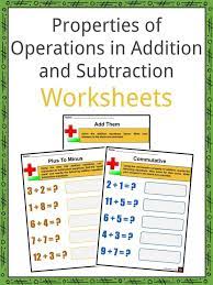 Addition And Subtraction Facts Worksheets