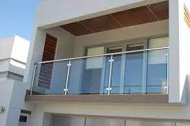 Ss Balcony Glass Railing For Commercial