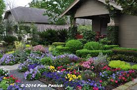 Lawn Flower Garden At Houston Heights