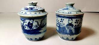Chinese Hand Painted Porcelain Jars