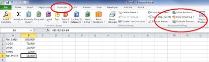 Excel Formula Auditing Tips For