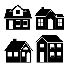 Free Vector Flat Design House Silhouette