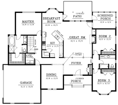 House Plan 91863 Traditional Style
