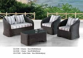 Beach Sofa Set Rattan Wicker At