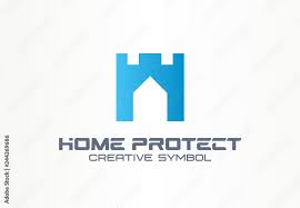Home Protect Creative Security Symbol